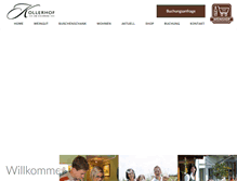 Tablet Screenshot of kollerhof.com